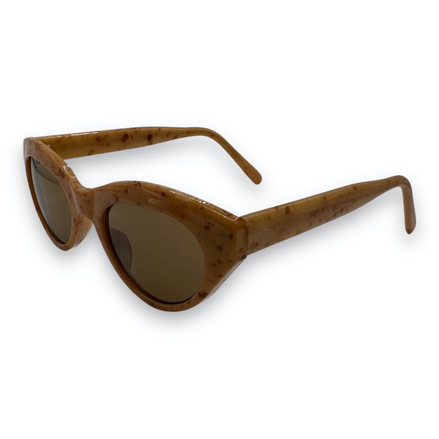 Sunglasses - Cateye - Beige - 90s