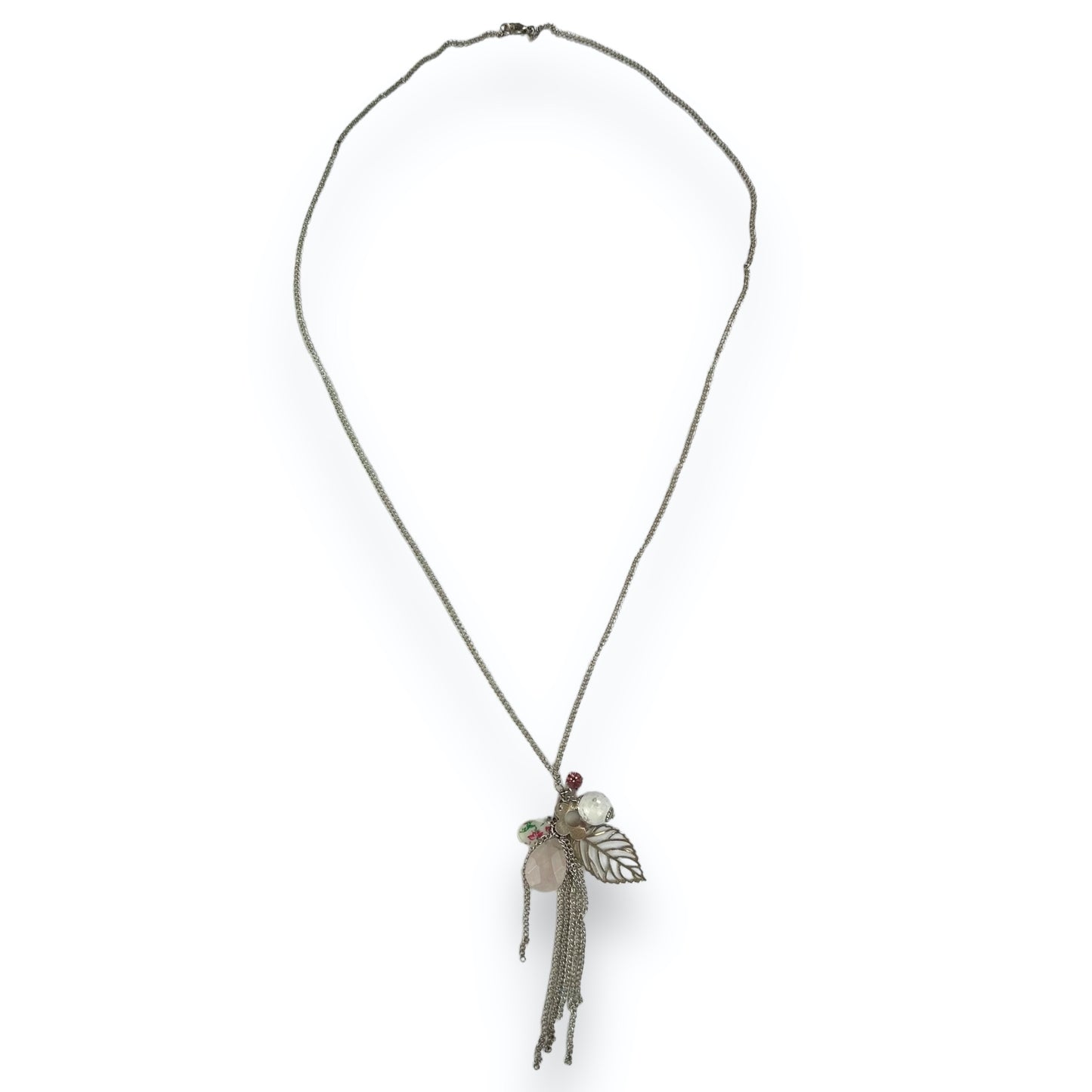 Necklace - Silvercolored