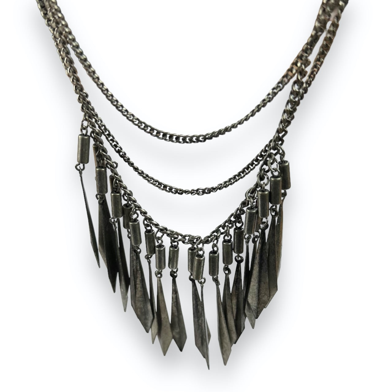 Necklace - Silvercolored