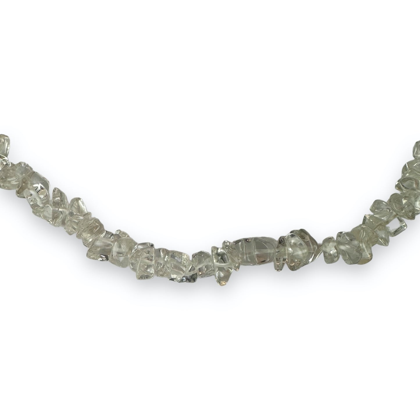 Necklace - Gemstones - transparent