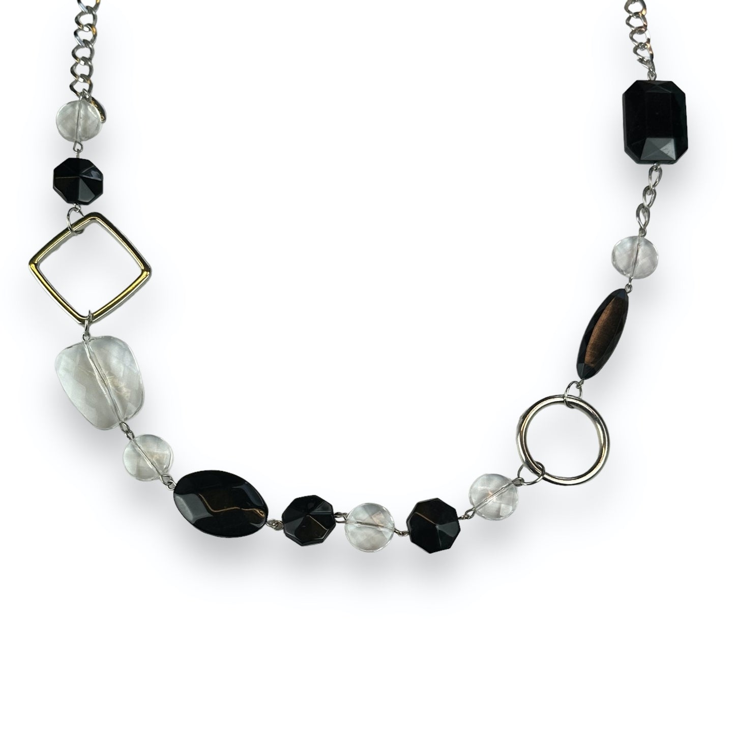Necklace - Silvercolored