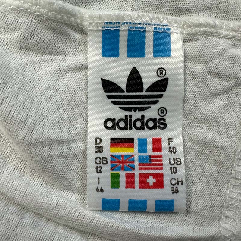 Skirt - White - Adidas - 90s