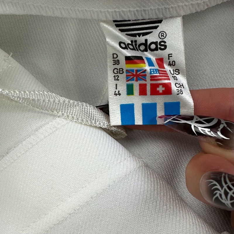 Tennis Skirt - White - Adidas - 90s