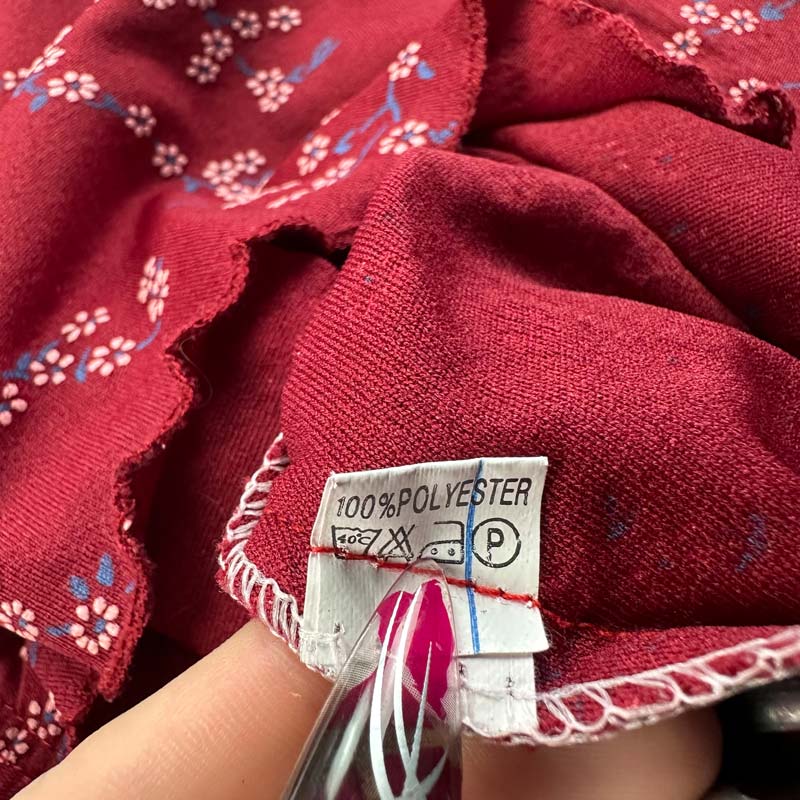 Spaghetti Strap Top
- Red - Flowers