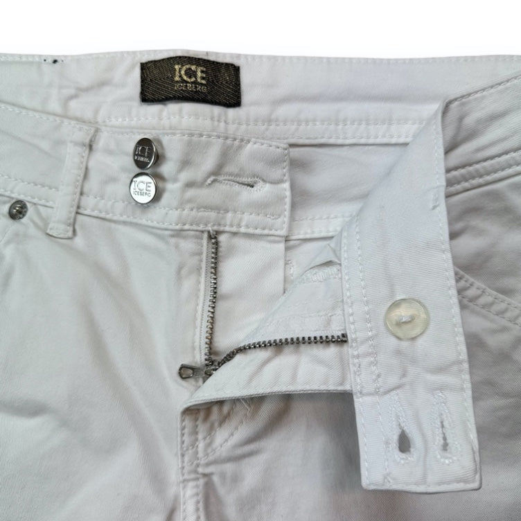 Pants - White - Butterfly