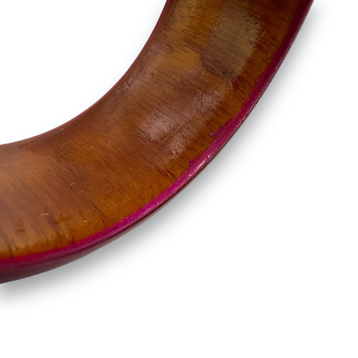 Bangle - Wood - Pink