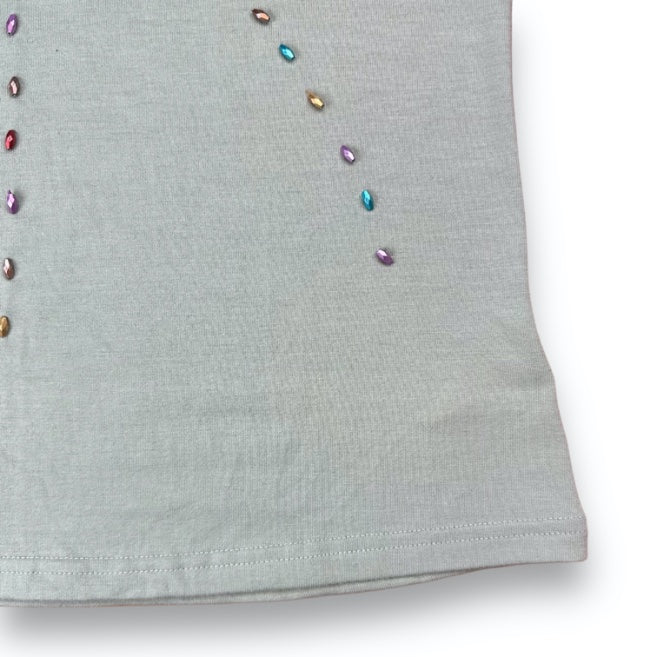 T-Shirt - Olivegreen - Pearls