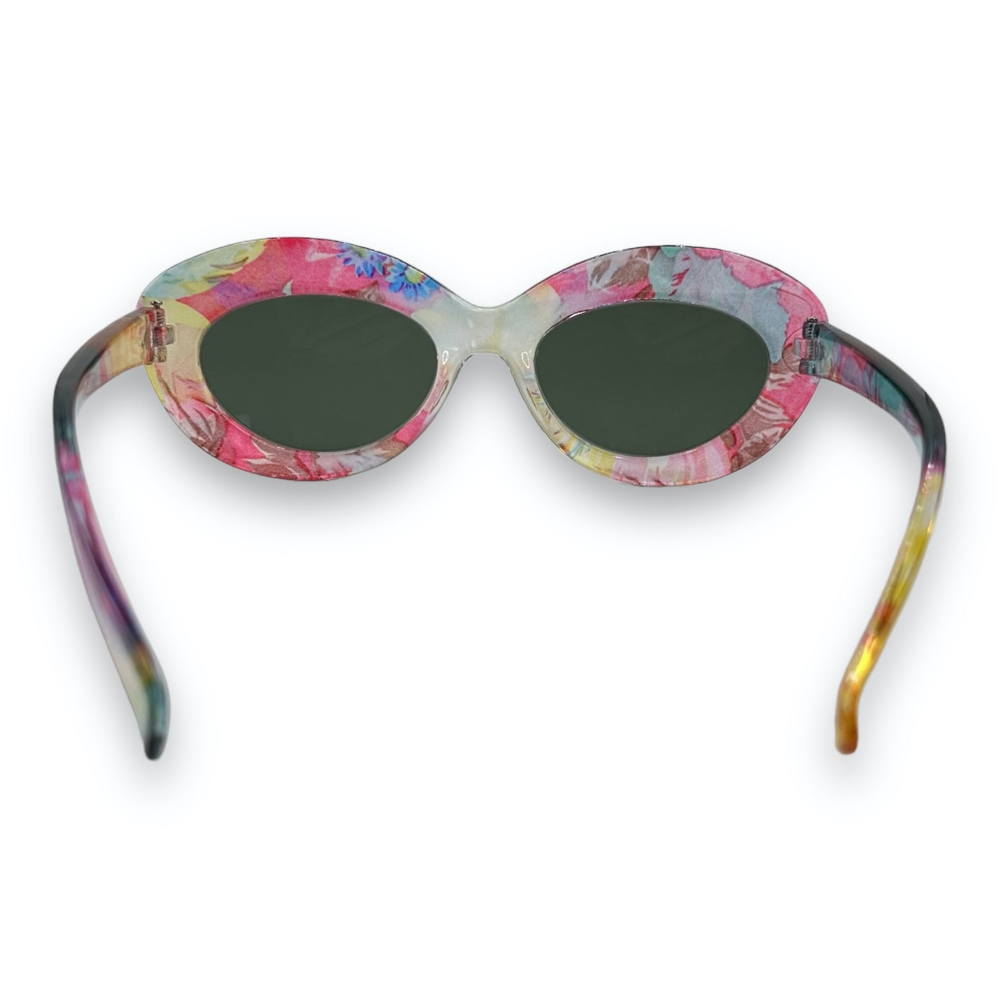 Sunglasses - Oval - Multicolored - 90s