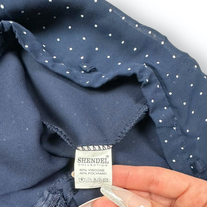 Skirt - Nightblue - Dotted
