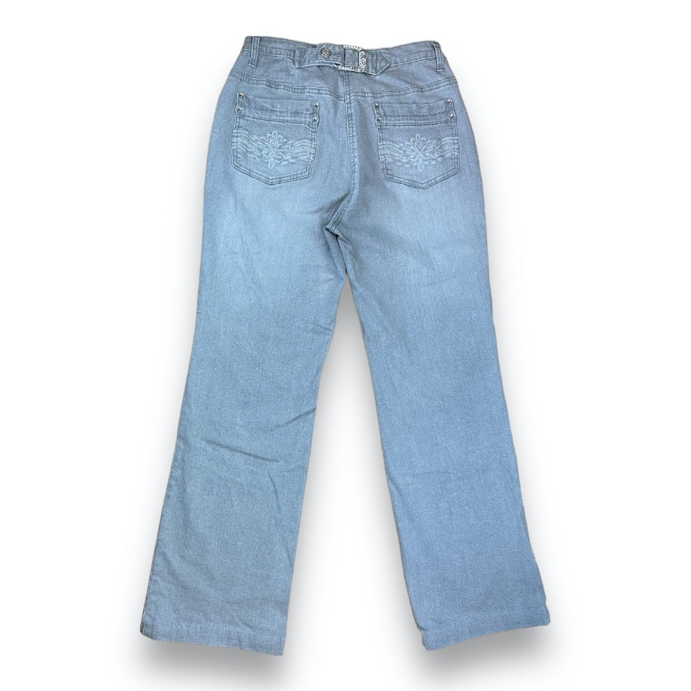 Jeans - Grey - Sparkly Belt