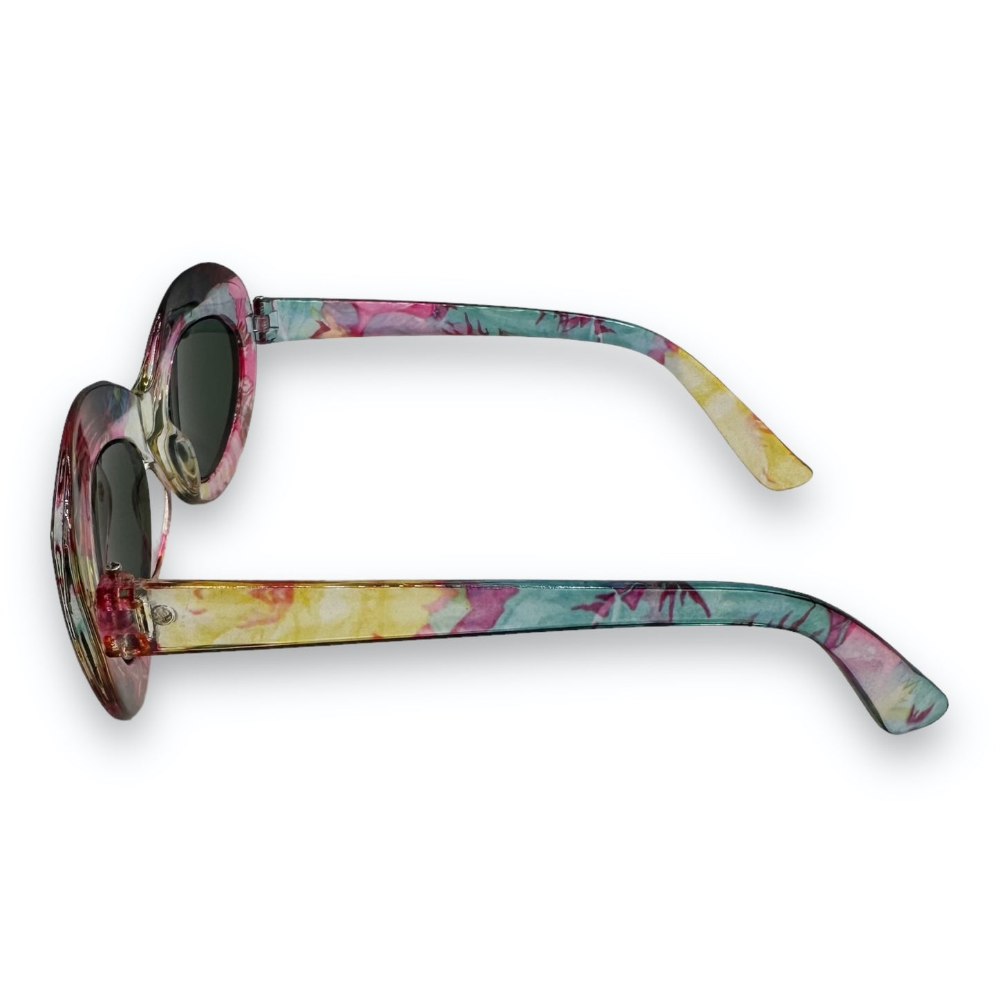Sunglasses - Oval - Multicolored - 90s