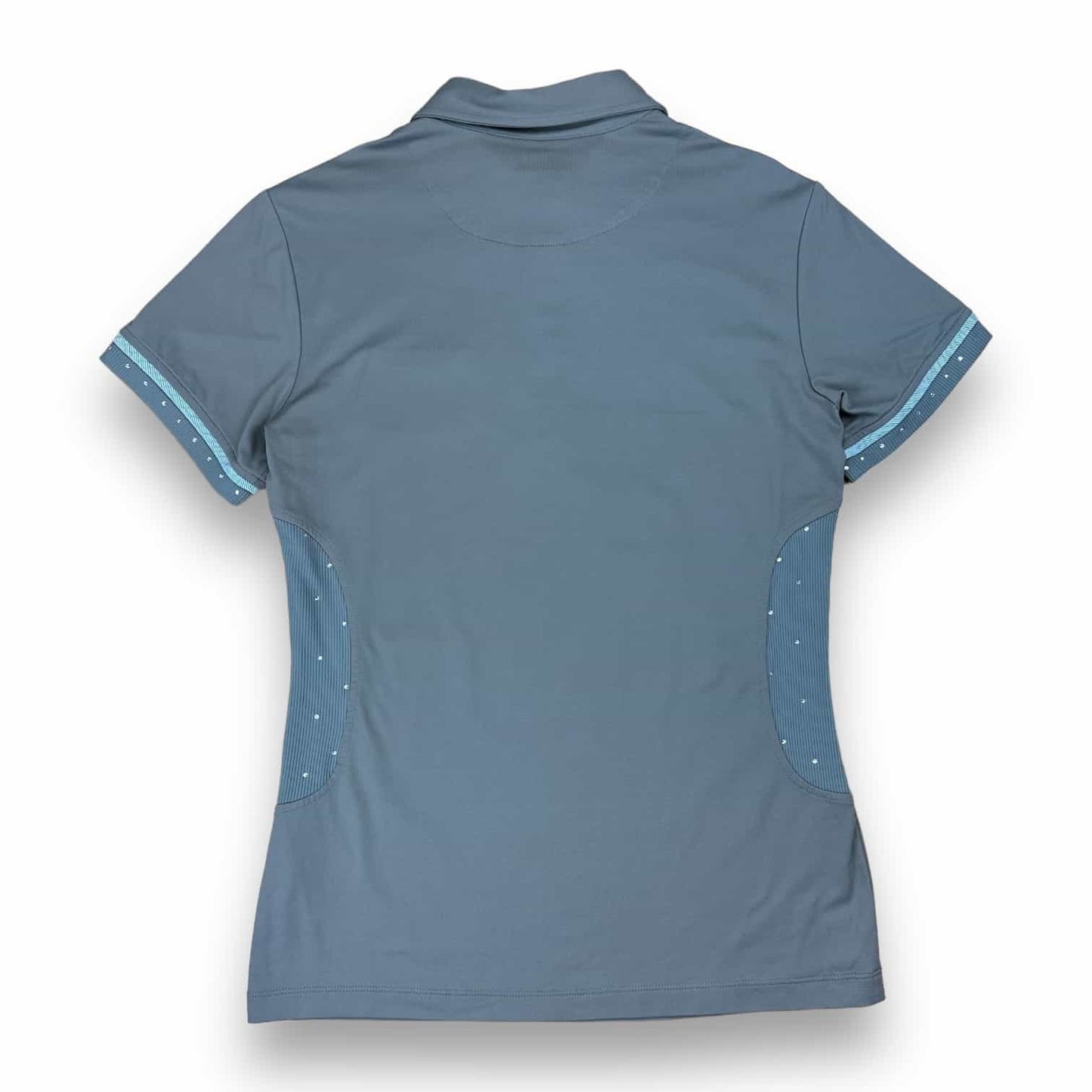 Poloshirt - Brown - Rhinestones