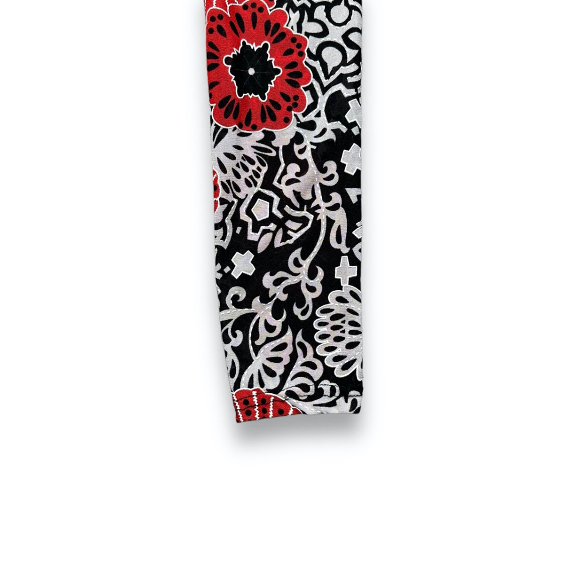 Meshtop - Red - Flowers