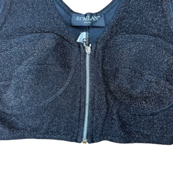 Tanktop - Black - Glitter