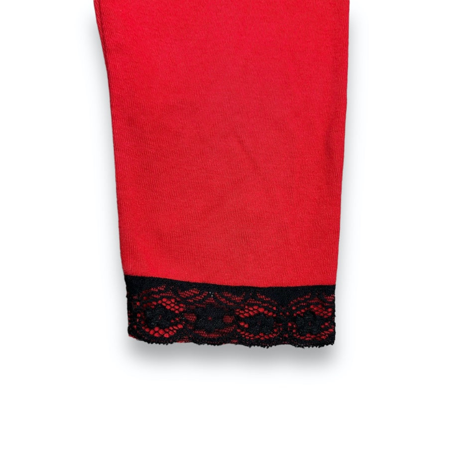 3/4 Shirt - Red - Punk Rebel