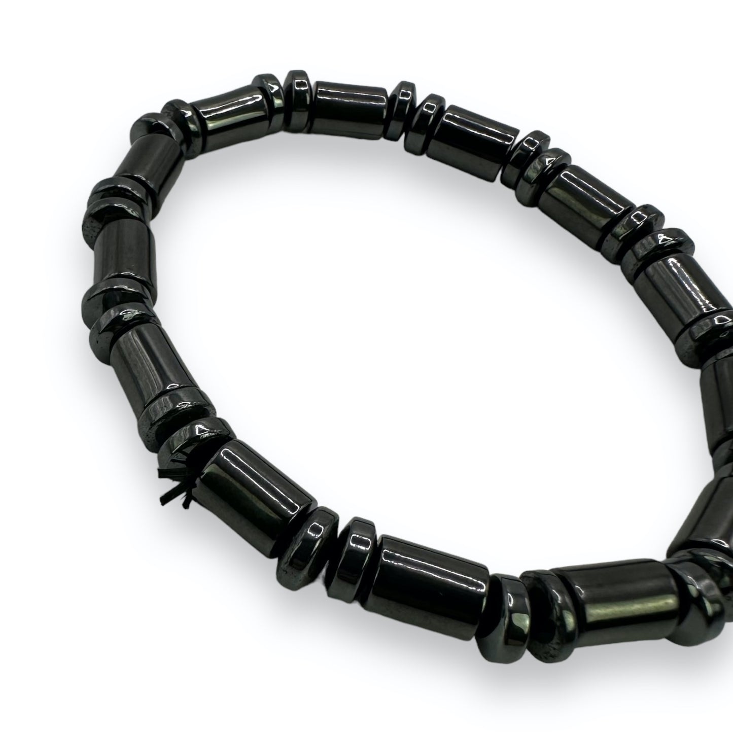 Bracelet - Gemstones - Black
