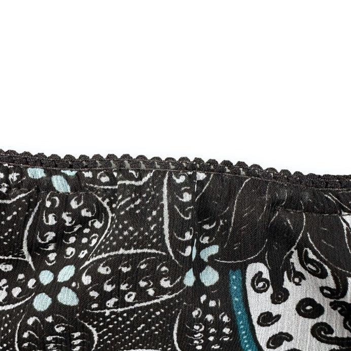 Skirt - Brown - Turquoise