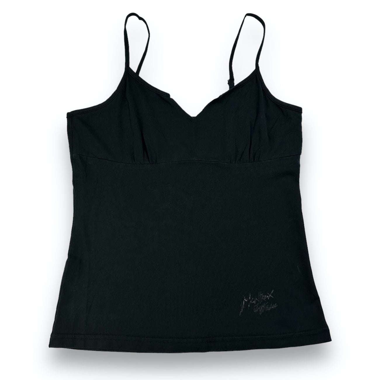 Spaghetti Strap Top - Black