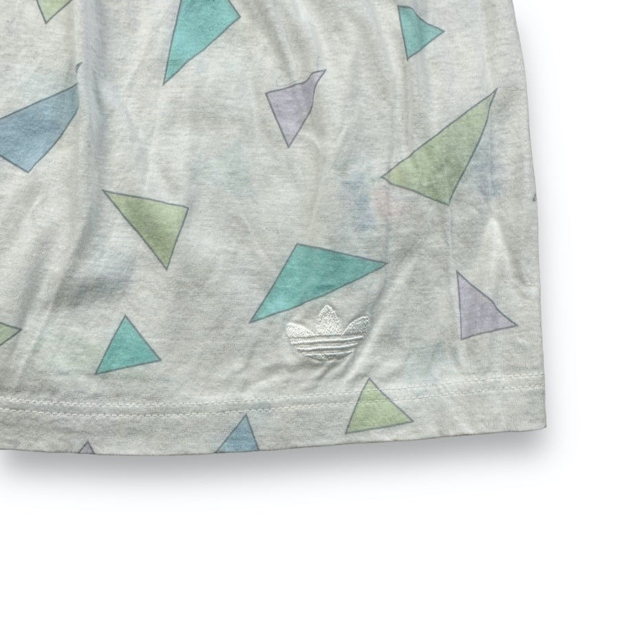 Skirt - White - Adidas - 90s