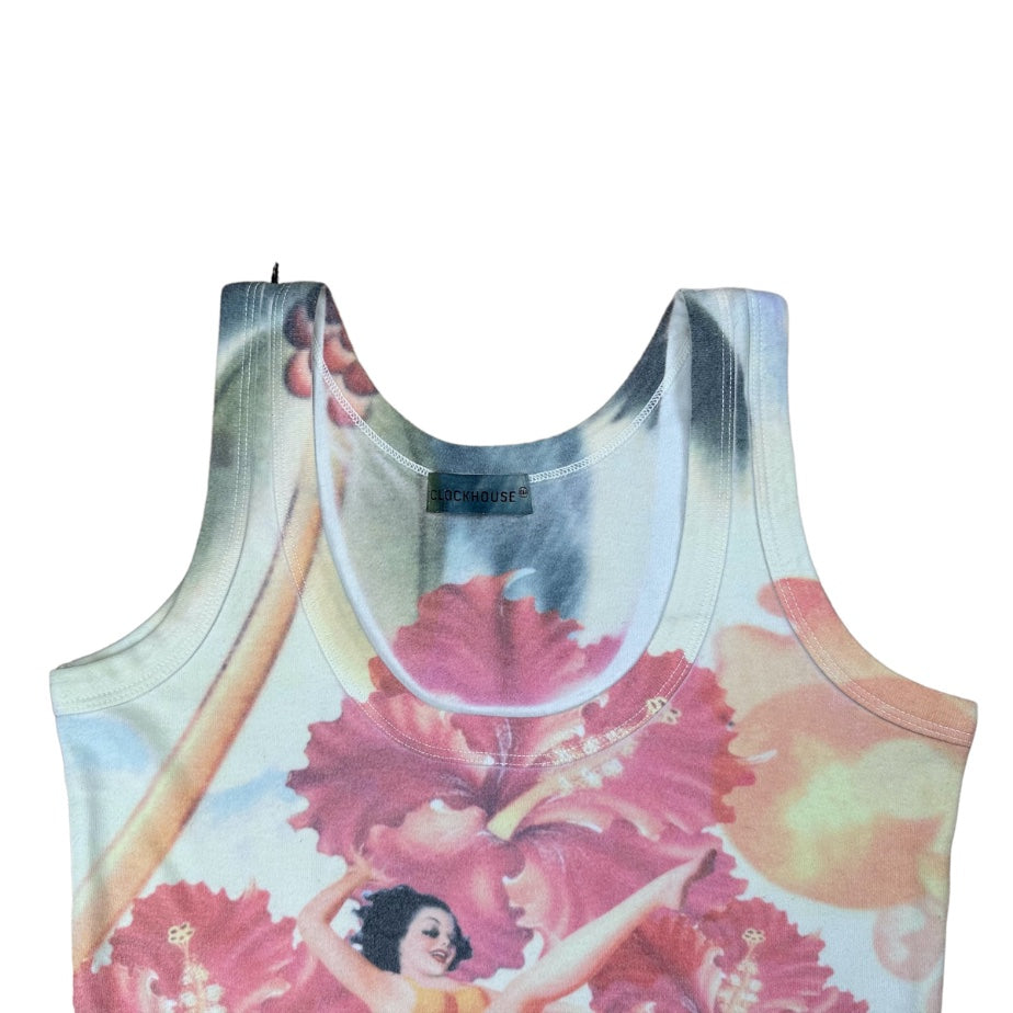 Tanktop - Multicolored - Flowers