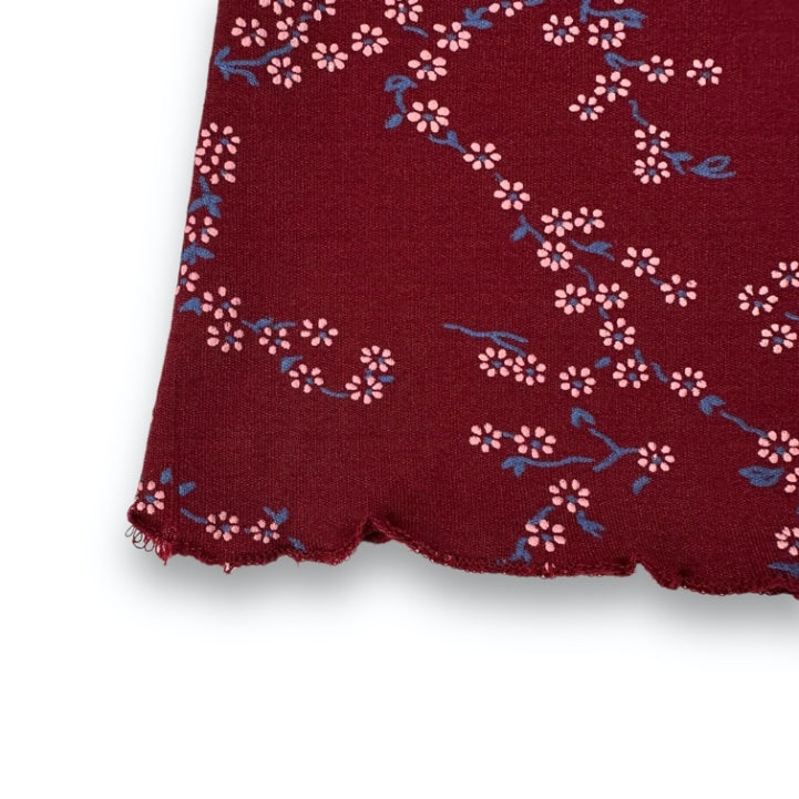 Spaghetti Strap Top
- Red - Flowers