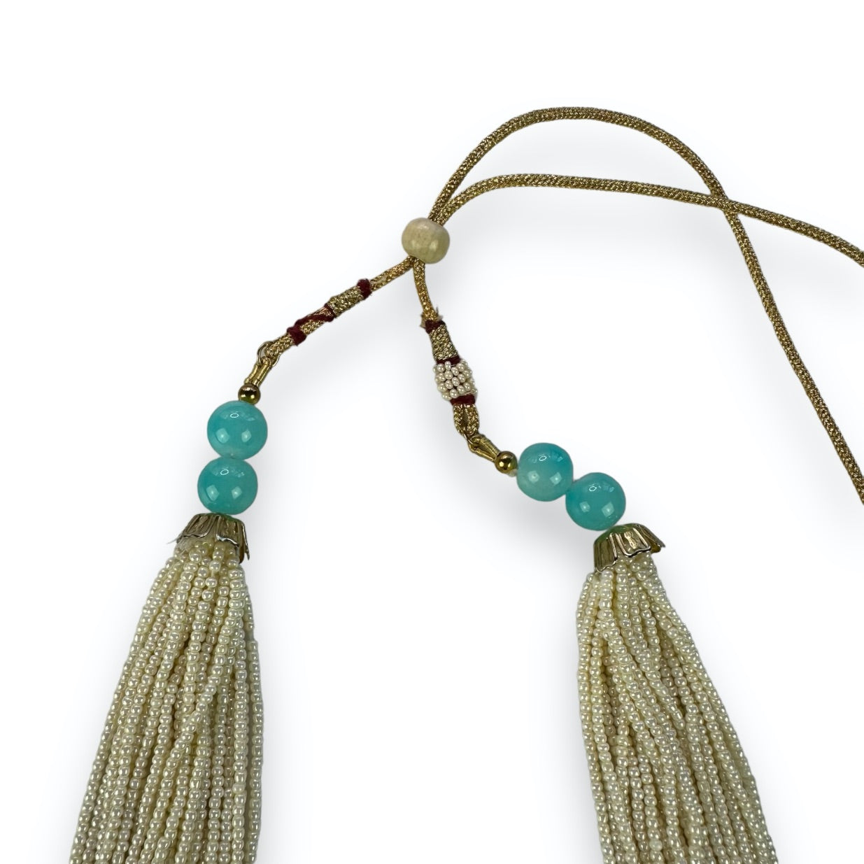 Necklace - Pearls - Turquoise