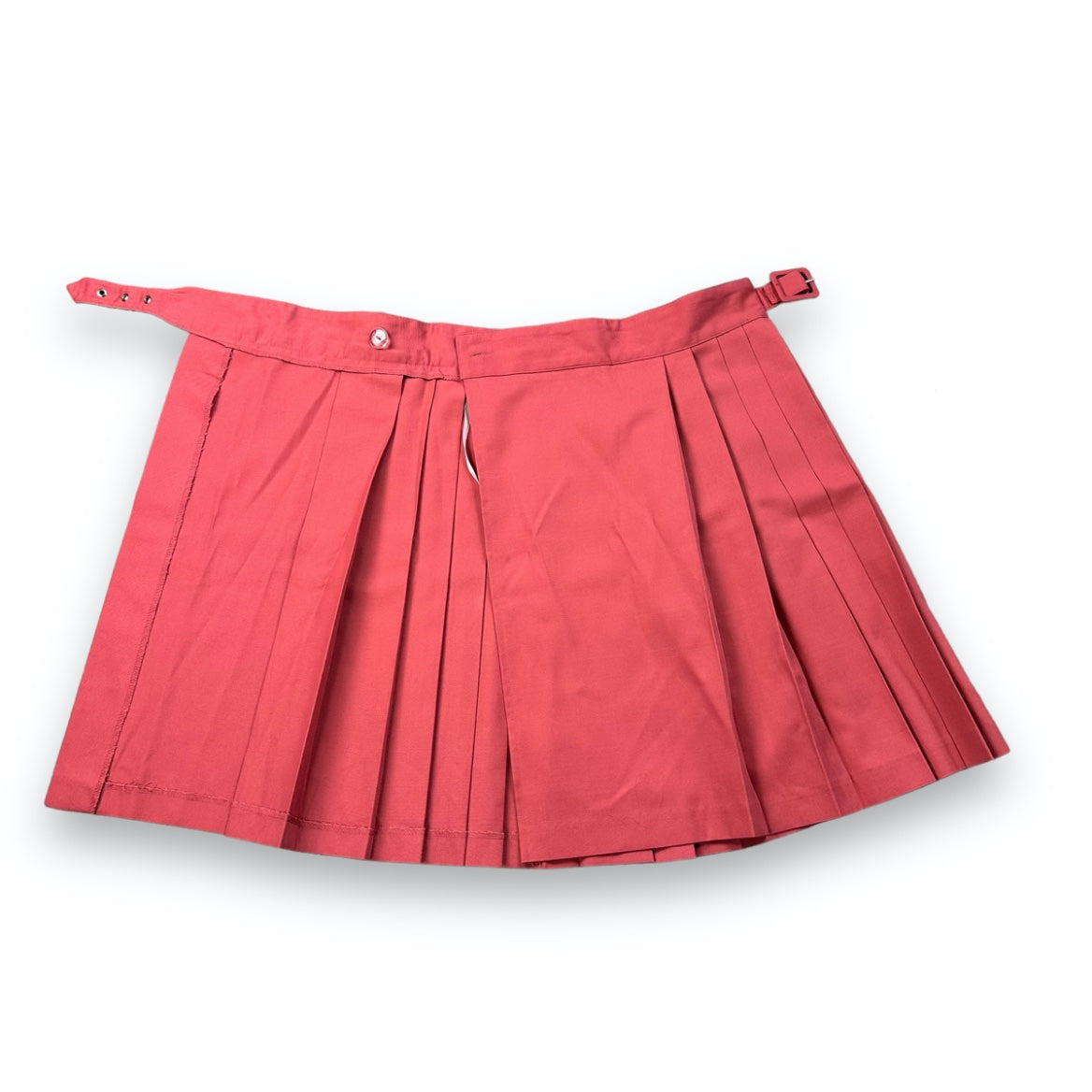 Skirt - Coral Pink - Pleated