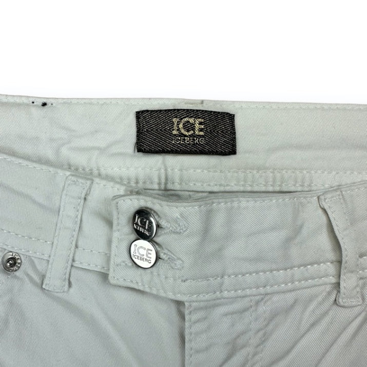 Pants - White - Butterfly