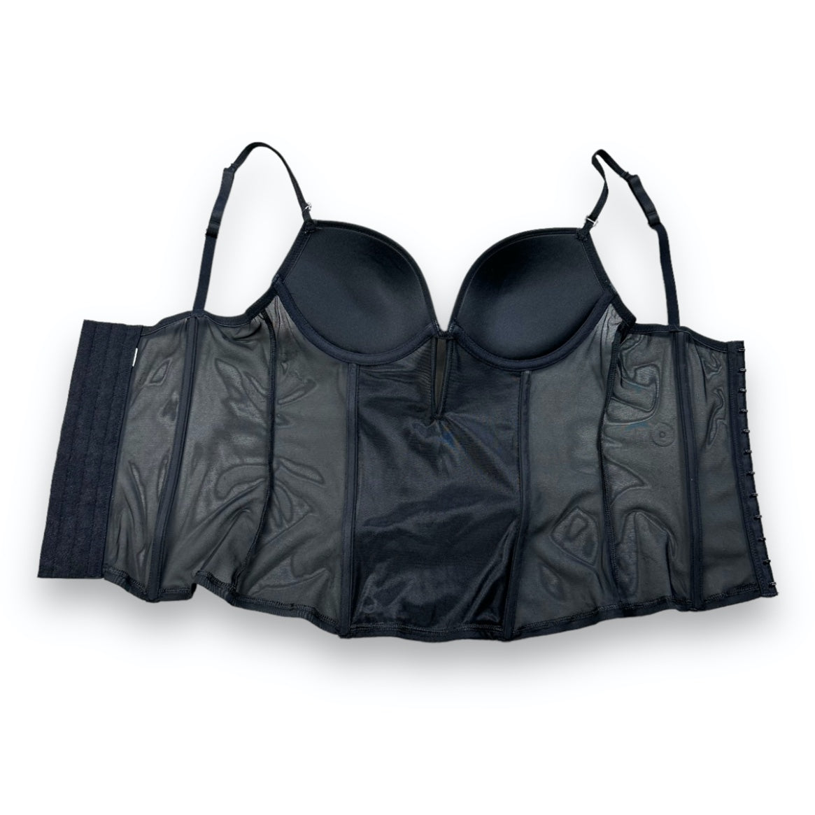 Corset - Black - Rhinestones
