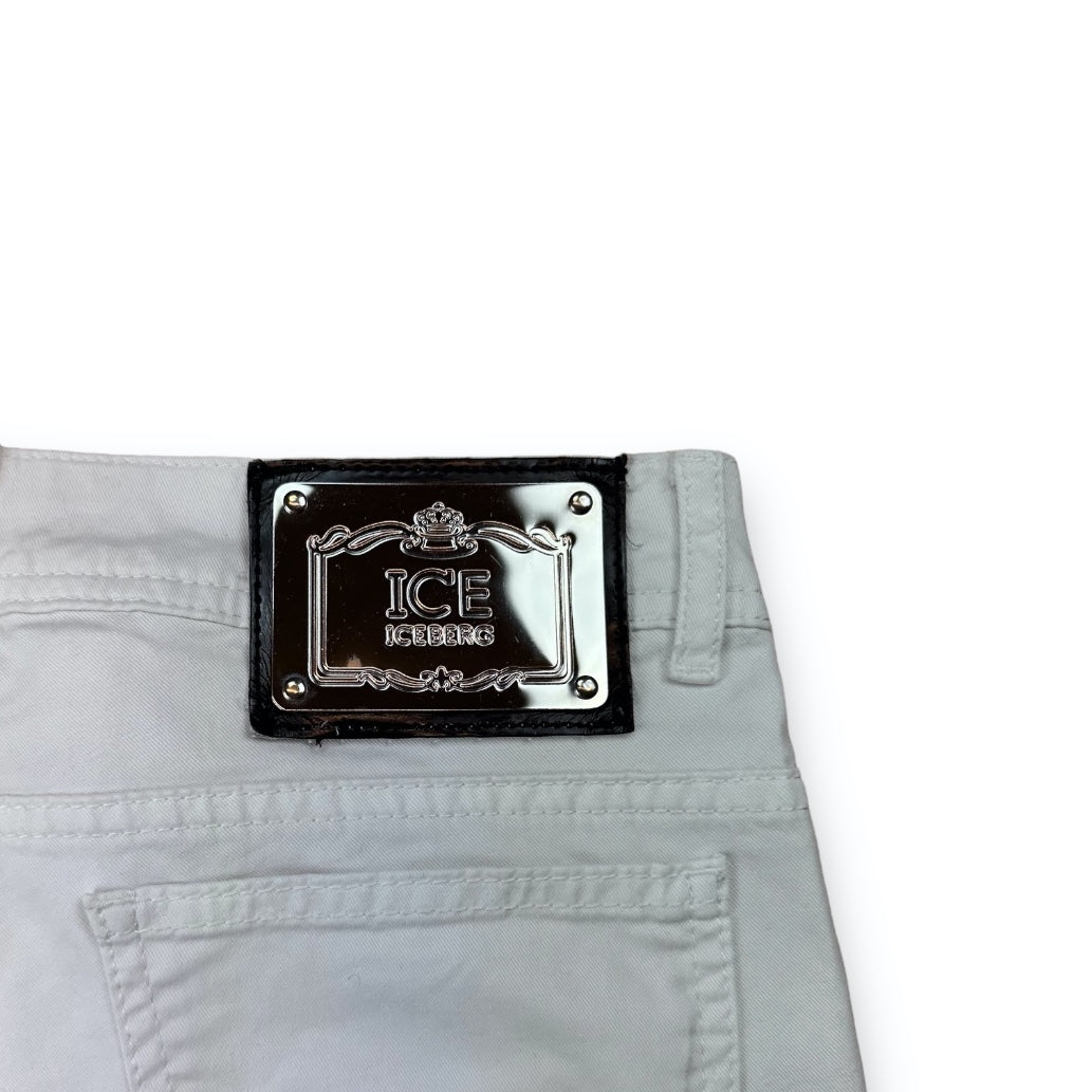 Pants - White - Butterfly