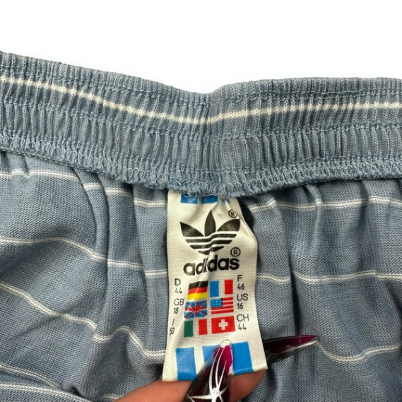 Skirt - Blue - Adidas - 90s
