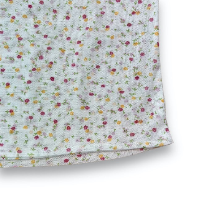 Neckholder - White - Flowers