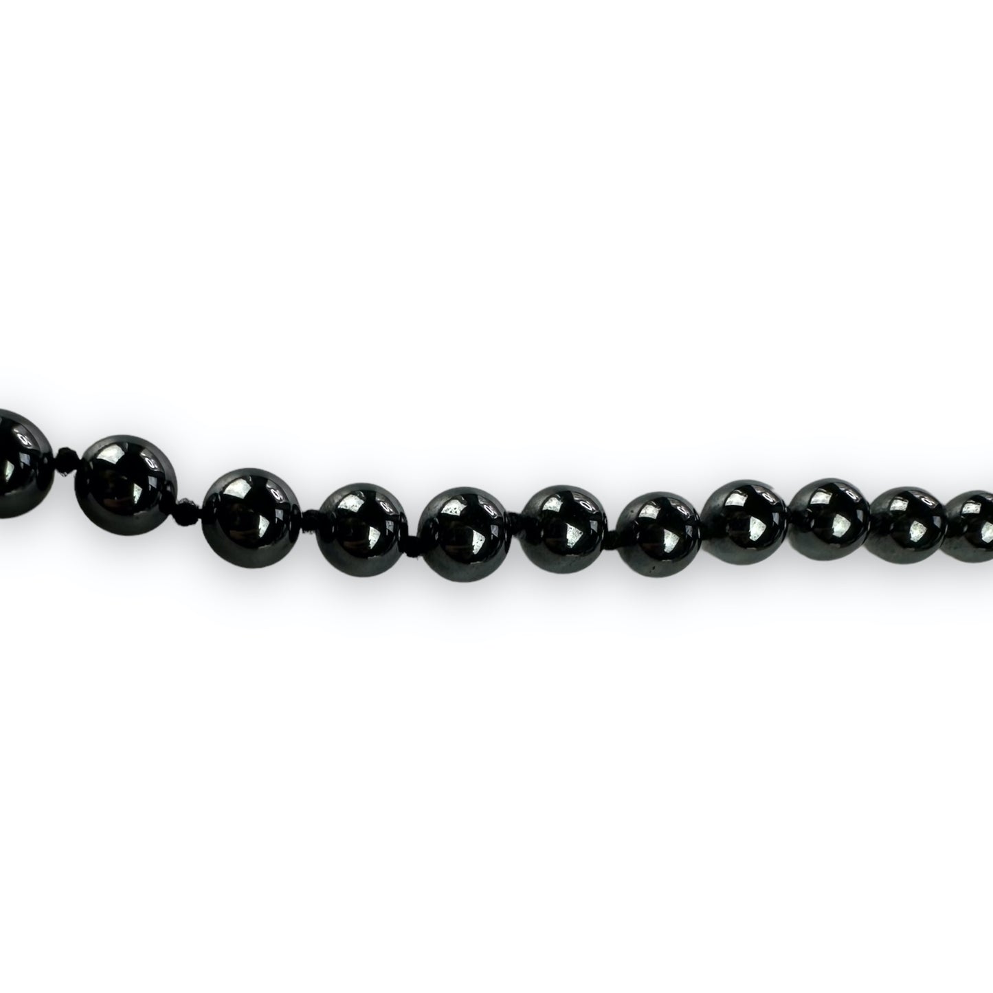 Necklace - Gemstones - Black