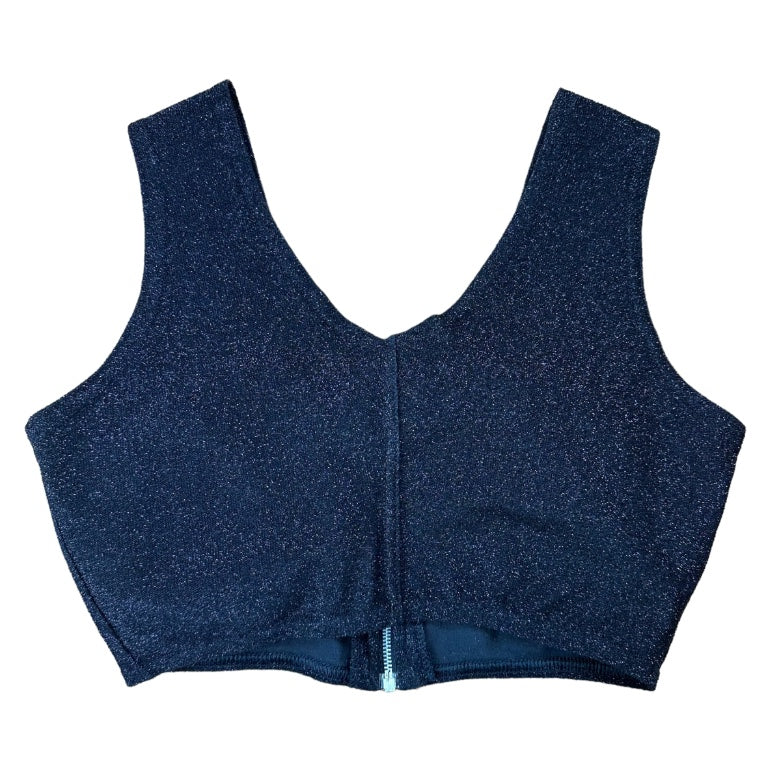 Tanktop - Black - Glitter