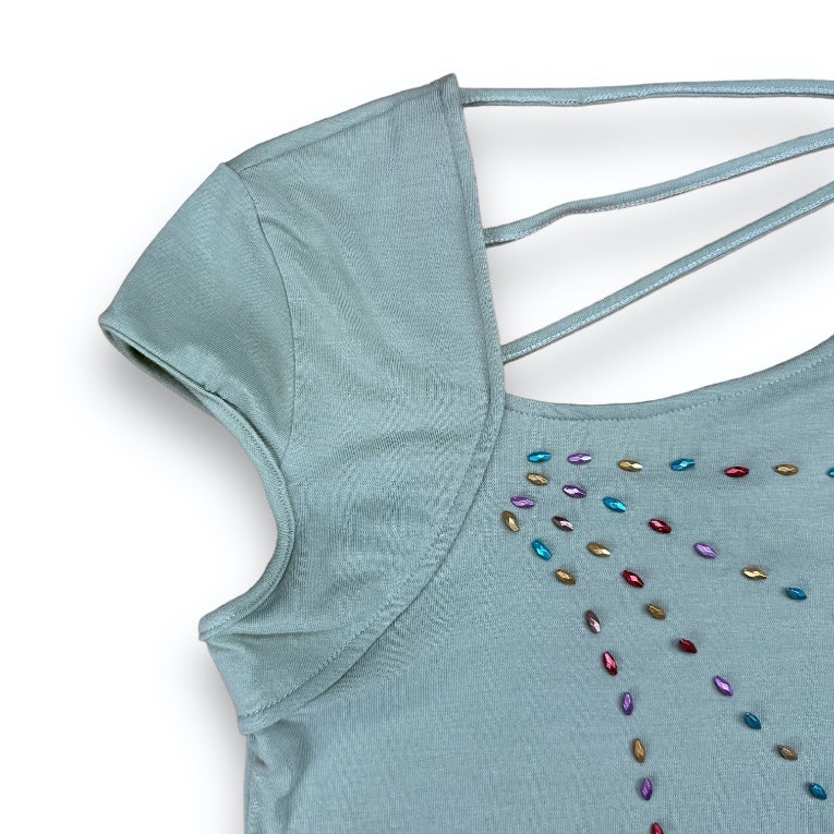 T-Shirt - Olivegreen - Pearls
