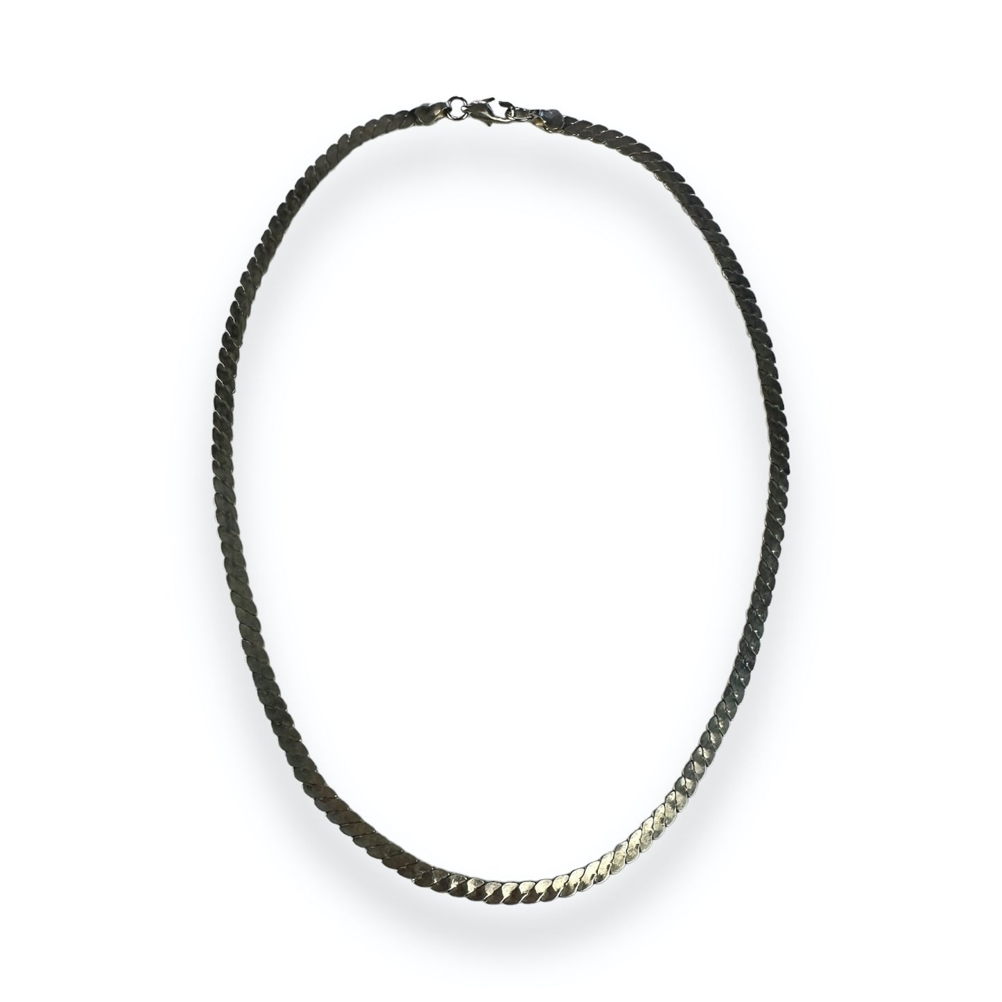 Necklace - Chain - Silvercolored