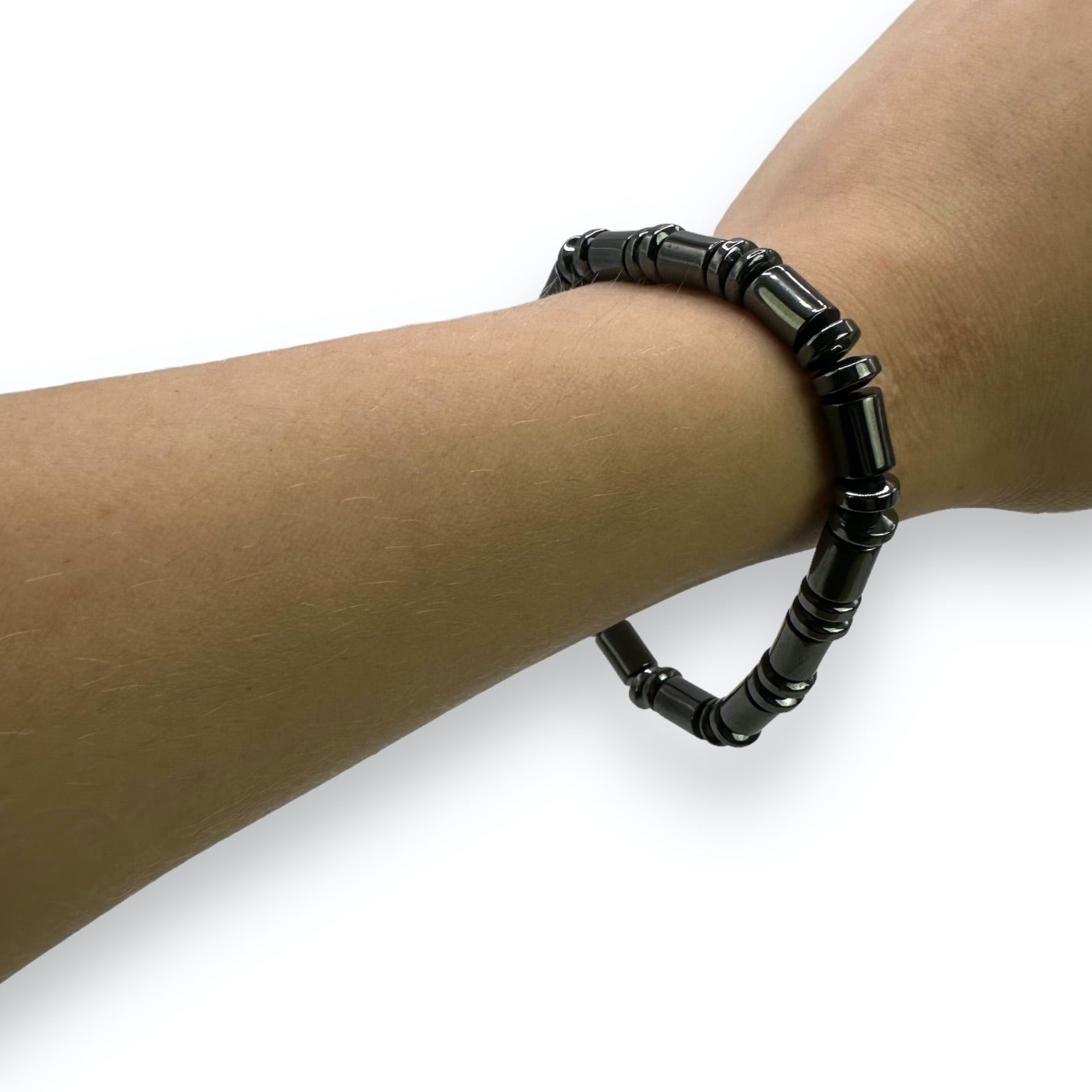 Bracelet - Gemstones - Black