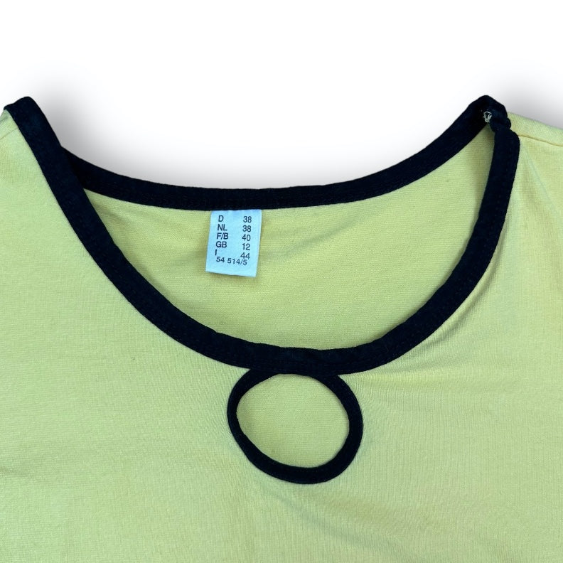 T-Shirt - Yellow - Black