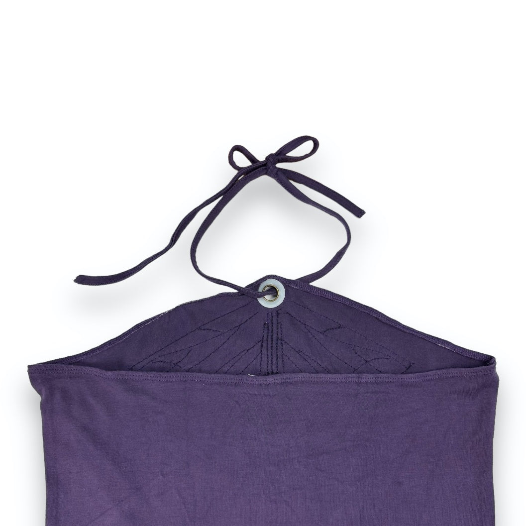 Neckholder - Purple - Sequins