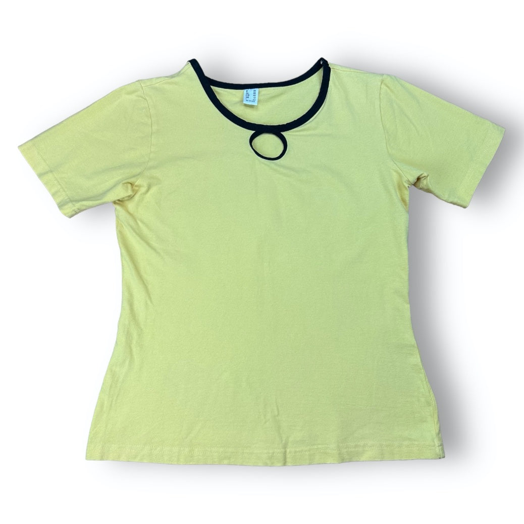 T-Shirt - Yellow - Black