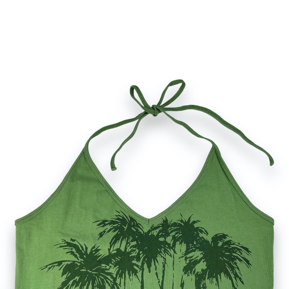 Neckholder - Green - Palm Trees