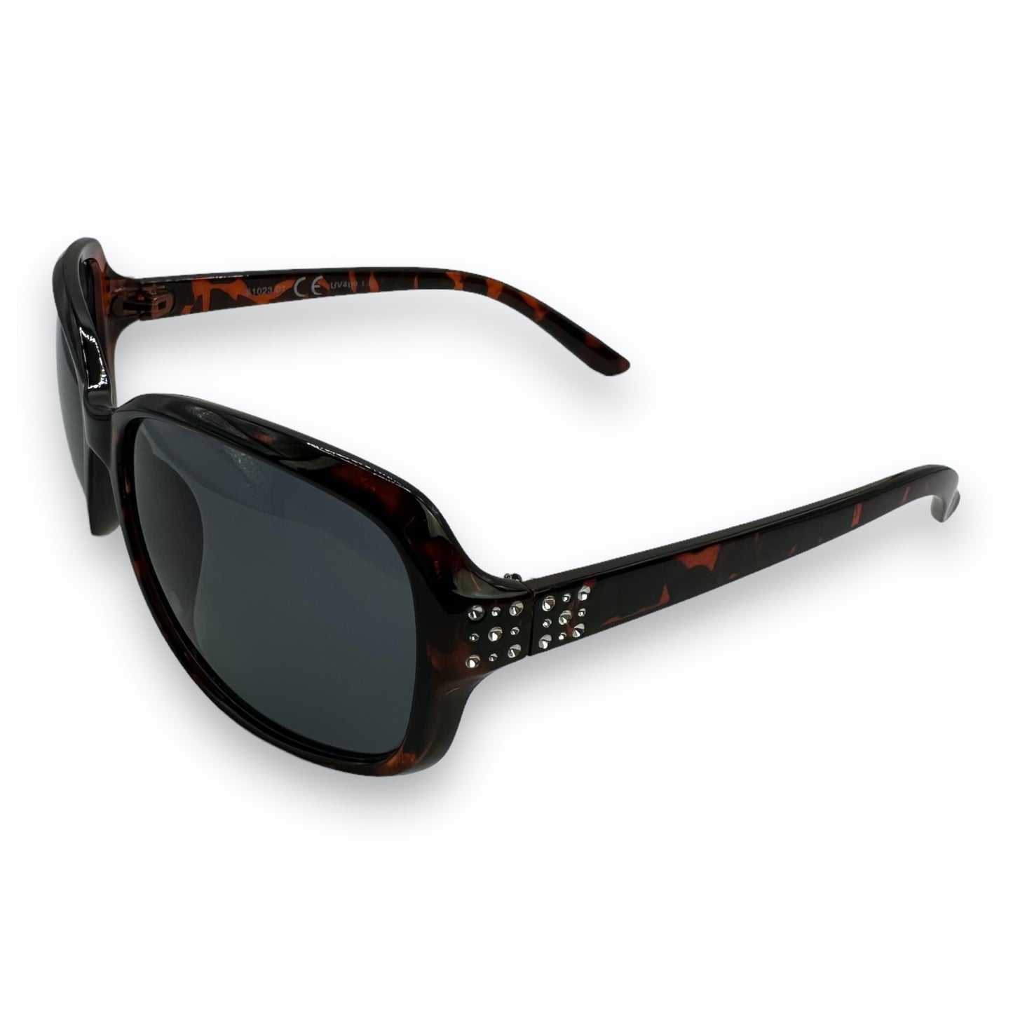 Sunglasses - Oversized - Brown