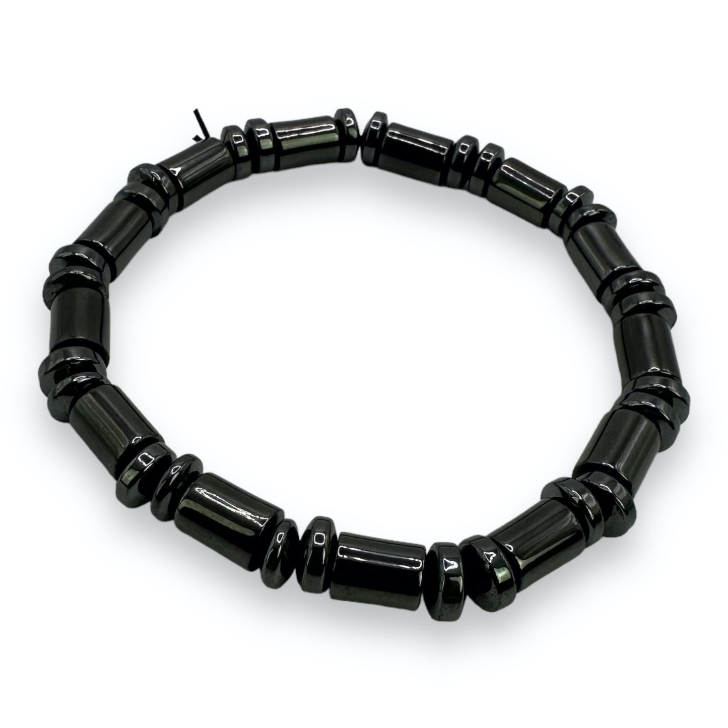 Bracelet - Gemstones - Black