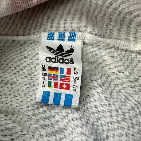 Skirt - White - Adidas - 90s