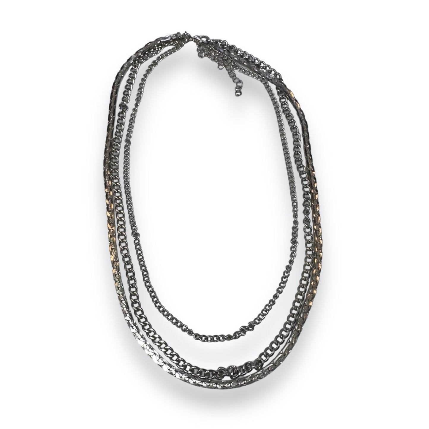 Necklace - Silvercolored