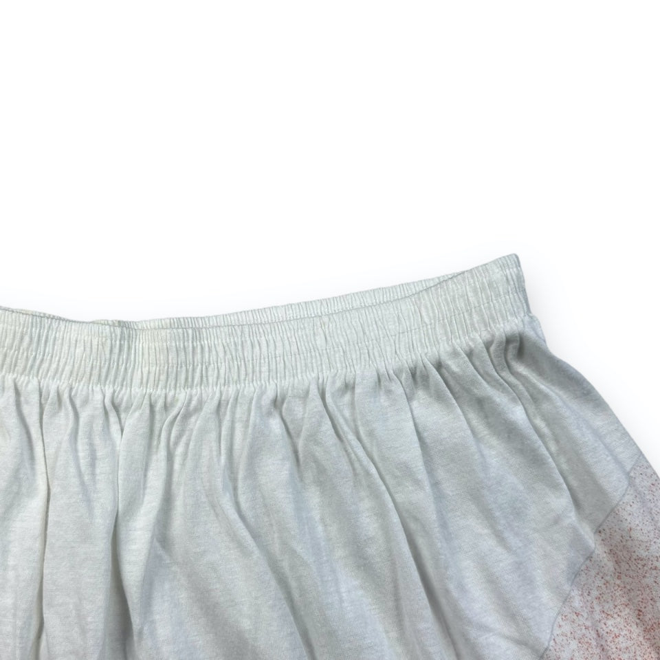 Skirt - White - Adidas - 90s